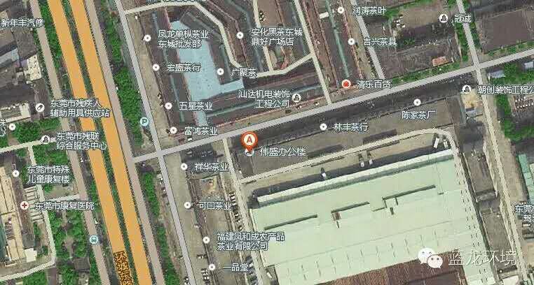 蓝龙公司地图
